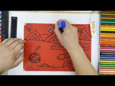 Видео: [Цахим хичээл] Дүрслэх урлаг 4-р анги "Мартан зургийн аргаар бүтээл хийх"