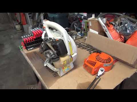 Видео: Диагностика воздуходувки Stihl BG 55