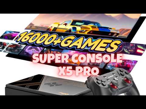 Видео: Super Console X5 Pro (игровая ТВ-приставка): анализ производительности