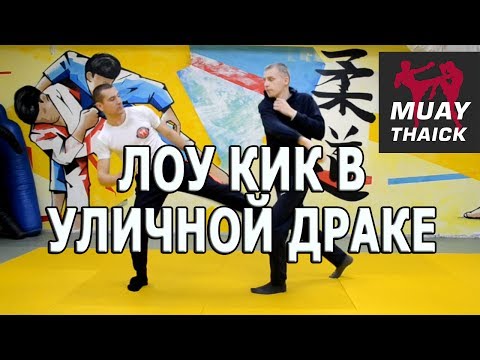 Видео: Узнай как использовать лоу кик в уличной драке! (StreetThai 2)