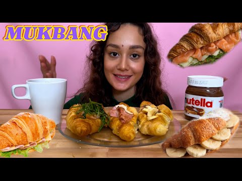 Видео: MUKBANG КРУАССАНЫ 🥐 САМЫЙ КРУТОЙ МУКБАНГЕР 😳 ЗАПРЕТНЫЕ ТЕМЫ КАНАЛА 🤯 #mukbang #асмреда