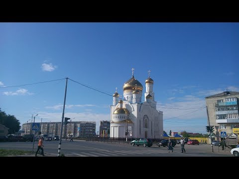 Видео: Краснослободск.  Мордовия. Едем по улицам города.