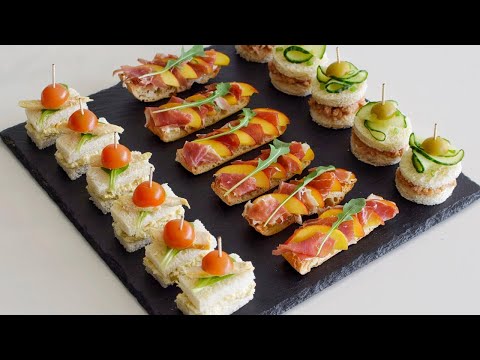 Видео: ✨3 простых и вкусных канапе и закуски | Идеи для гурманов, которые удивят вас | DarixLAB