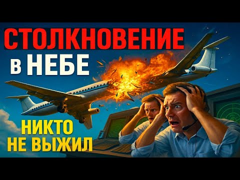 Видео: Самая УЖАСНАЯ и ТРАГИЧНАЯ Авиакатастрофа в СССР! Столкновение двух ТУ-134 над Днепропетровском 1979г