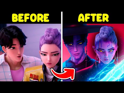 Видео: Что, если бы JINU переманил RUMI на сторону GWI-MA... (теория KPOP об охотниках на демонов)