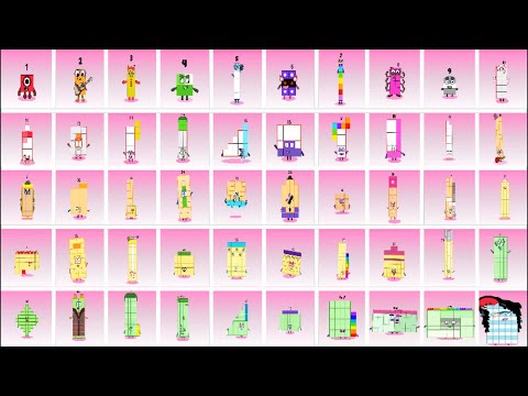 Видео: Sprunki OC Numberblocks от 1 до 50 | Сборник Incredibox #sprunki #incredibox #numberblocks