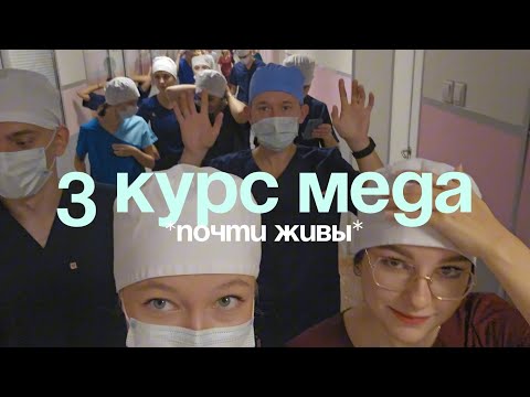 Видео: 3 КУРС МЕДИЦИНСКОГО // выжить нельзя умереть