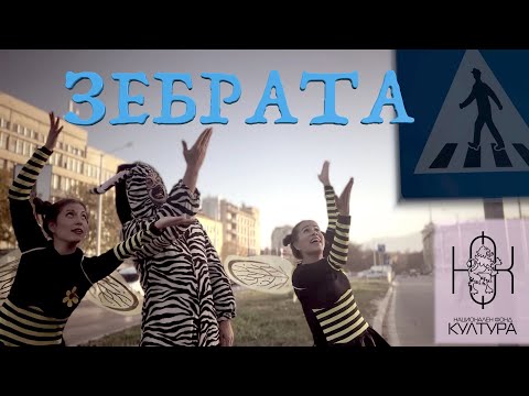Видео: ЗЕБРАТА (песен за пешеходната пътека| Детски Песнички за "Безопасност на Движението"