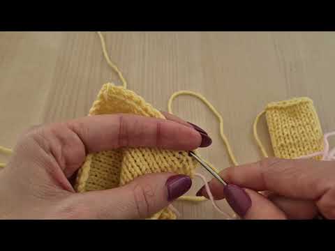 Видео: Секрет идеального соединения деталей. Быстро и незаметно! #вязаниеспицами #соединениедеталей