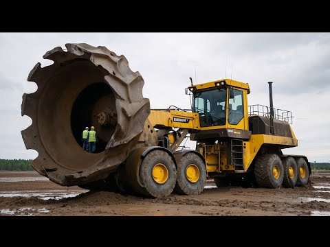 Видео: Редкая и Опасная Тяжелая Техника, Которая Испугает Вас