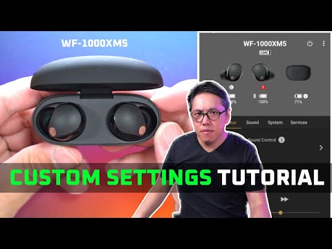 Видео: Лучшие пользовательские настройки Sony WF-1000XM5 [УЧЕБНОЕ РУКОВОДСТВО]