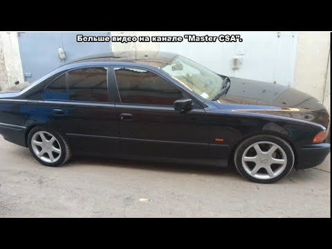 Видео: замена молдинга лобового стекла BMW E39 /  BMW E39 Windshield Molding Replacement