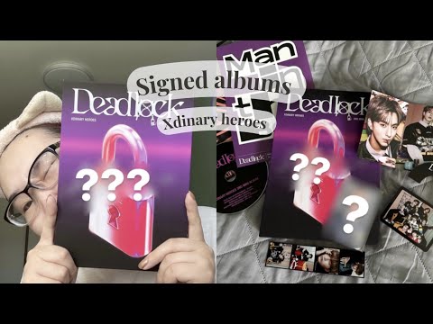 Видео: распаковка/обзор подписанного альбома xdinary heroes | unboxing xdinary heroes deadlock signed