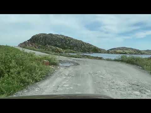 Видео: Дорога на полуостров Средний, Рыбачий. Два Брата. Берег рыжих камней. Край Земли. Русская Арктика.