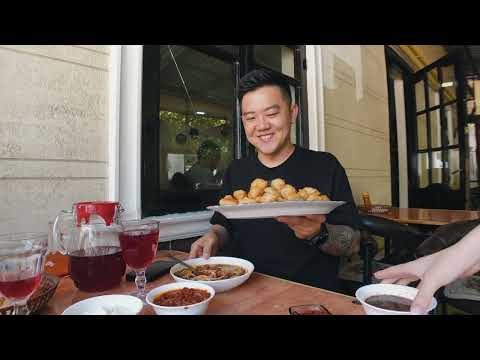 Видео: Знаменитый Лагман в Узбекистане / Голодный Ким
