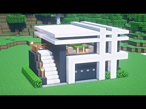 Видео: Майнкрафт: как построить большой современный дом - Строит Майнкрафт