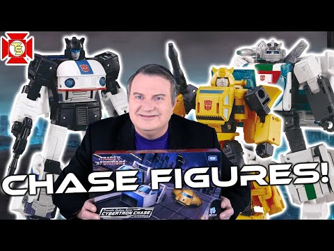 Видео: Обзор серии Dramatic Capture Transformers Cybertron Chase