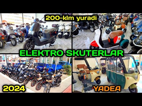 Видео: БИРИНЧИ ҚУЛ ЭЛЕКТРО СКУТЕРЛАР МОТОРОЛЛЕР SKUTER MURAVEY MOTOROLLER NARXI margilon