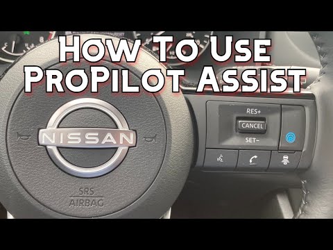 Видео: Как использовать интеллектуальный круиз-контроль Nissan ProPilot Assist и систему помощи при движ...