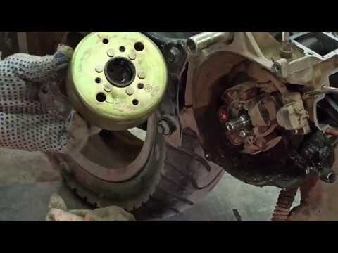 Видео: Разбор мотора  Stels Tactic 100