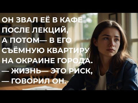 Видео: ОН ЗВАЛ ЕЁ В КАФЕ ПОСЛЕ ЛЕКЦИЙ, А ПОТОМ— В ЕГО СЪЁМНУЮ КВАРТИРУ. — ЖИЗНЬ— ЭТО РИСК, — ГОВОРИЛ ОН.