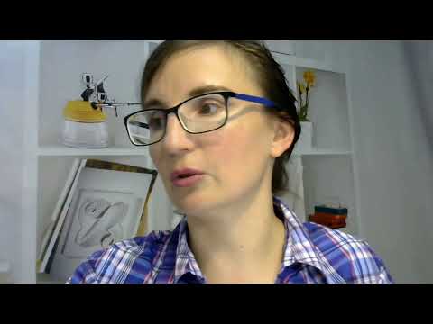 Видео: AirtushOnline Вебинар - Рисуем Кисть руки Аэрографом.