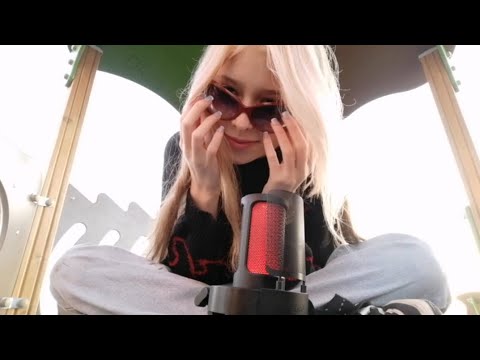 Видео: АСМР// на улице🫶😝 ASMR// on the street🫶😝 #part2