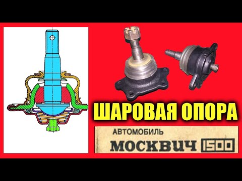Видео: РЕМОНТ ШАРОВОЙ ОПОРЫ автомобиля МОСКВИЧ 2140