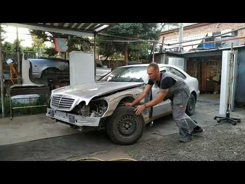 Видео: Ремонт Mercedes Benz CLK  W 208 или W208 пи3Dец!
