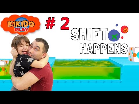Видео: 👽 Shift Happens #2 Пытаемся выбраться из лаборатории. Строим пирамиды из кубиков. Lets Play Кикидо