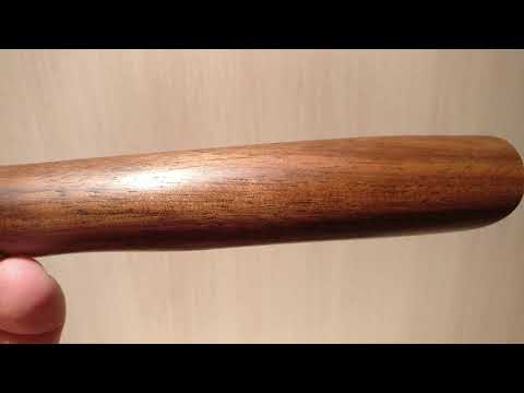 Видео: Пропитка рукояти ножа из рядового ореха