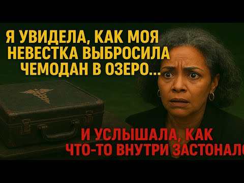 Видео: «Я увидела, как моя невестка выбросила чемодан в озеро… и услышала, как что-то внутри застонало»