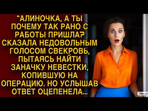 Видео: Свекровь пыталась найти заначку невестки, но услышав ответ оцепенела...