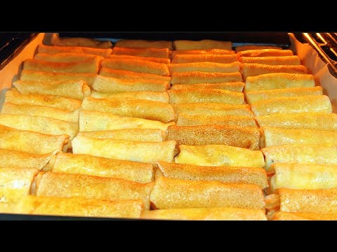 Видео: Много лет Готовлю только так!Обалденные Блины с  Творогом!Лучший рецепт Тесто и Начинки!Налистники!