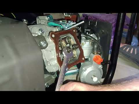 Видео: 🇺🇦 Регулировка клапанов бензо-газо генератор.🇺🇦👀