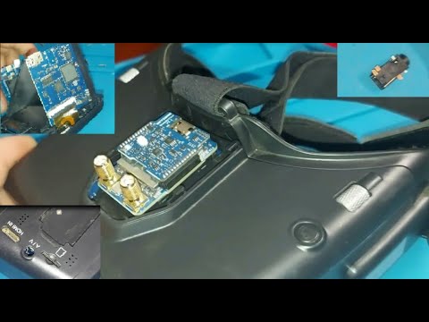 Видео: Розбір та ремонт fpv відео - шолома cobra skyzone