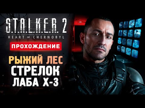 Видео: СТРЕЛОК, РЫЖИЙ ЛЕС И ЛАБА Х3 - Прохождение - S.T.A.L.K.E.R. 2: Heart of Chornobyl #10