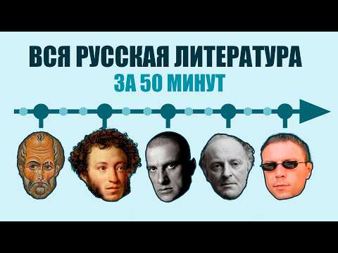 Видео: Вся история Русской Литературы за 50 минут