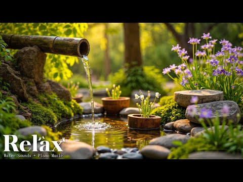 Видео: Расслабляющая музыка + умиротворяющие звуки воды 🌿 Снимают стресс, тревогу и депрессию | Успокаиваю