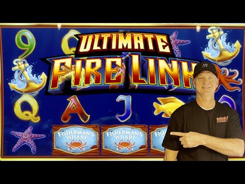 Видео: Бесплатные игры + Огненные шары = КРУПНЫЙ ВЫИГРЫШ! Деноминация в $1 на Ultimate Fire Link!