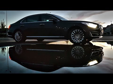 Видео: Когда не хватило на S Класс. Корея может? Genesis G90 Тест драйв и обзор Хендай Дженезис G90 2017
