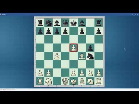 Видео: Будапештский Гамбит. За белых.