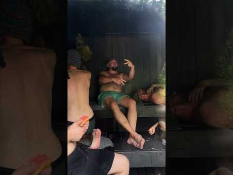 Видео: Коллективная баня #баня #банщик