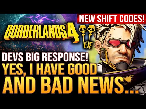 Видео: Borderlands 4 — Да, у меня есть хорошие и плохие новости! Ответ разработчиков! Новые обновления!