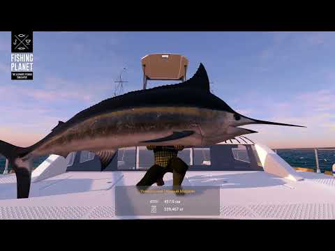 Видео: Fishing Planet. Мальдивы(Нуумаа Куда Атхолху). Охота на Марлинов. Уникальный Черный Марлин.