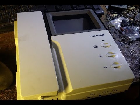 Видео: Ремонт видеодомофона Commax DPV-4HP