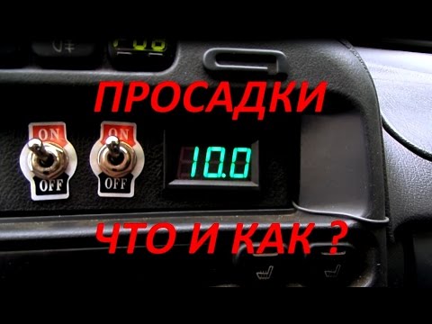 Видео: ПРОСАДКИ, ЧТО ЭТО?