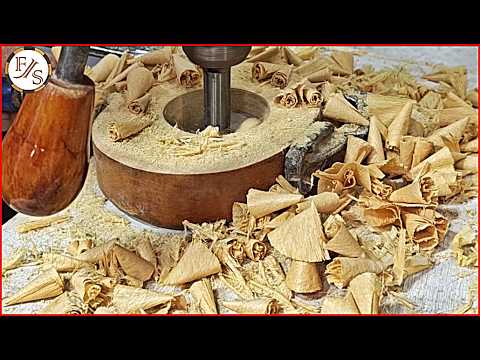 Видео: Я сделал его из опилок древесины, с которой мало кто додумался делать что-то подобное.