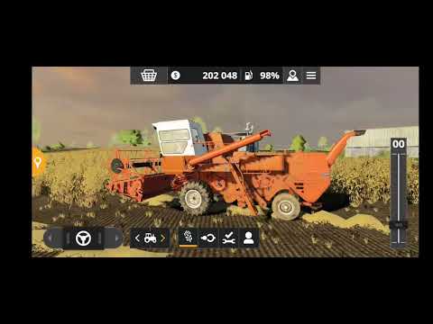 Видео: Уборка урожая и перевоз песка