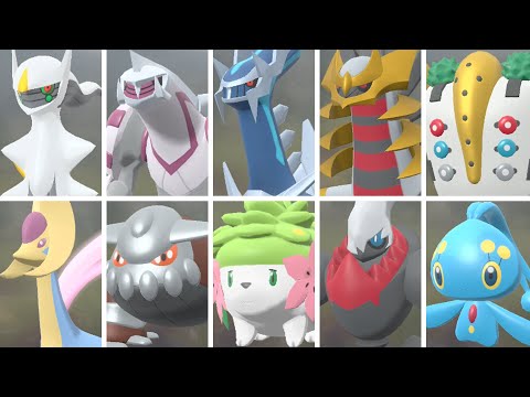 Видео: Все легендарные покемоны и как их поймать в Pokemon Legends: Arceus!